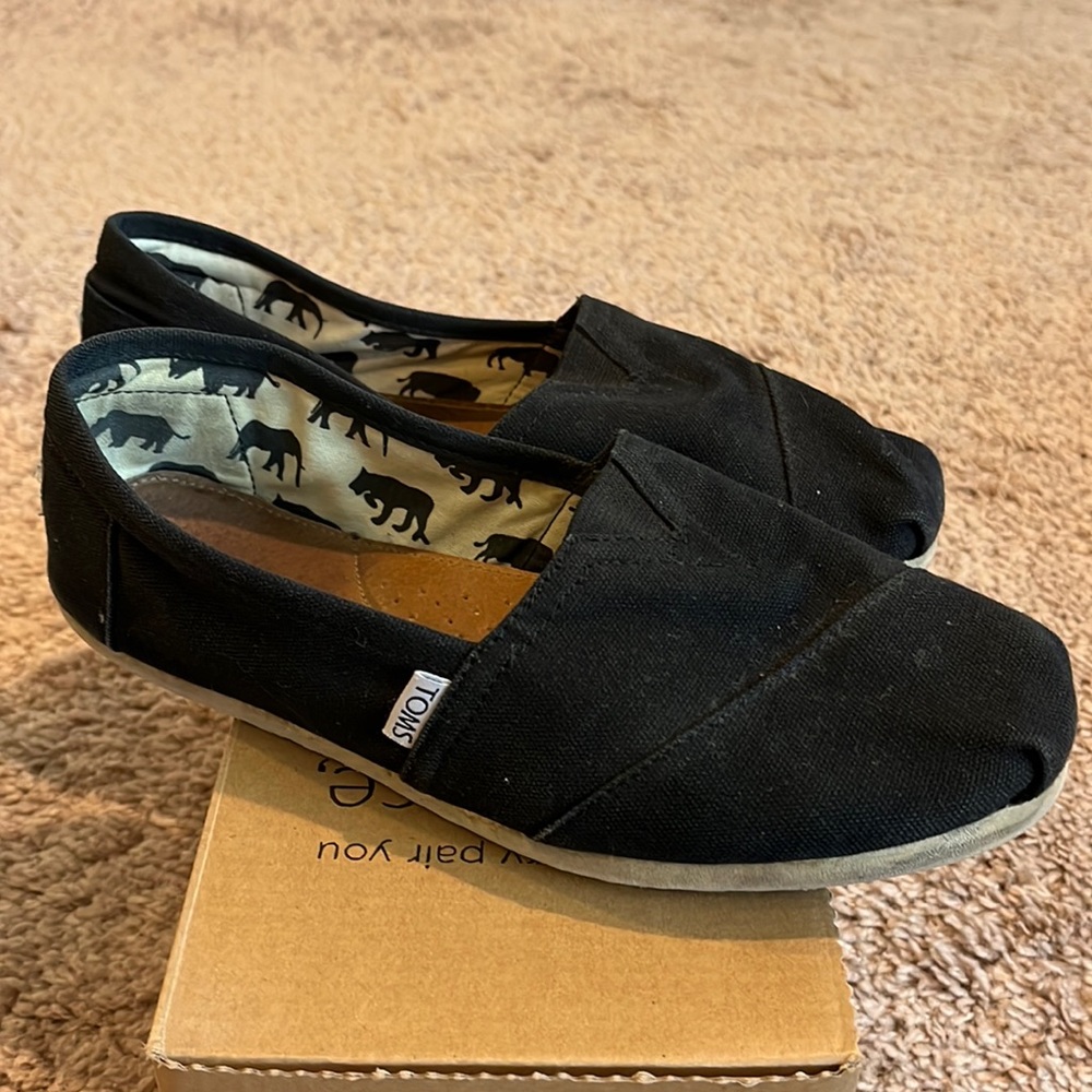 TOMS Classics black canvas